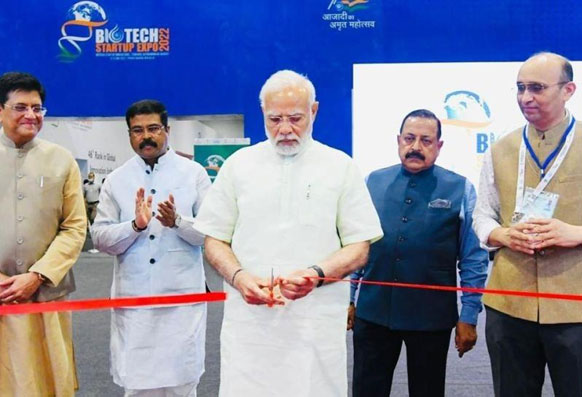 Nutrigenetics (Plantegg) at BIRAC Foundation day BIOTECH 2022 inaugurated by our Hon'ble Prime Minister on June 9th 2022 at Pragati Maidan, New Delhi.